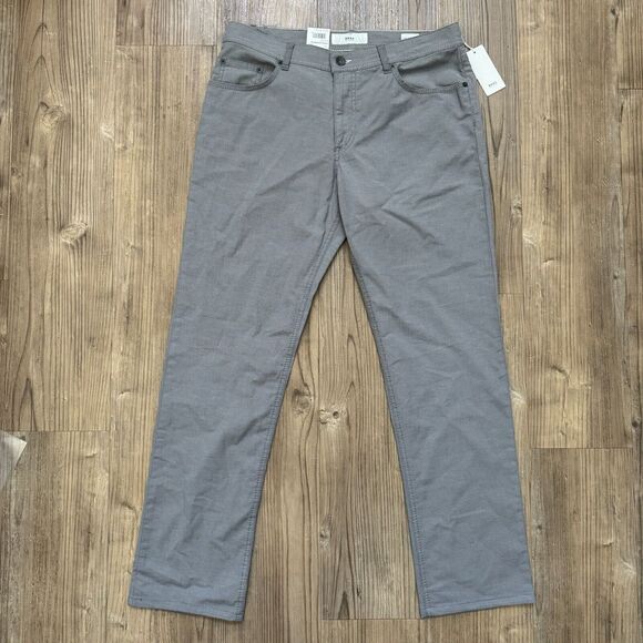 NWT Brax Men Cooper Fancy Stretch 5 Pockets Pants Regular Fit Size 34x32 - Picture 1 of 10